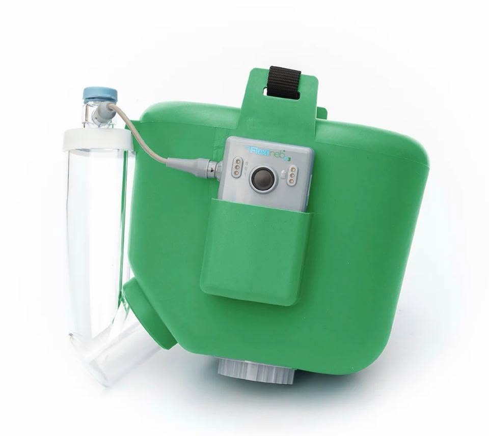 Flexineb E3 green case